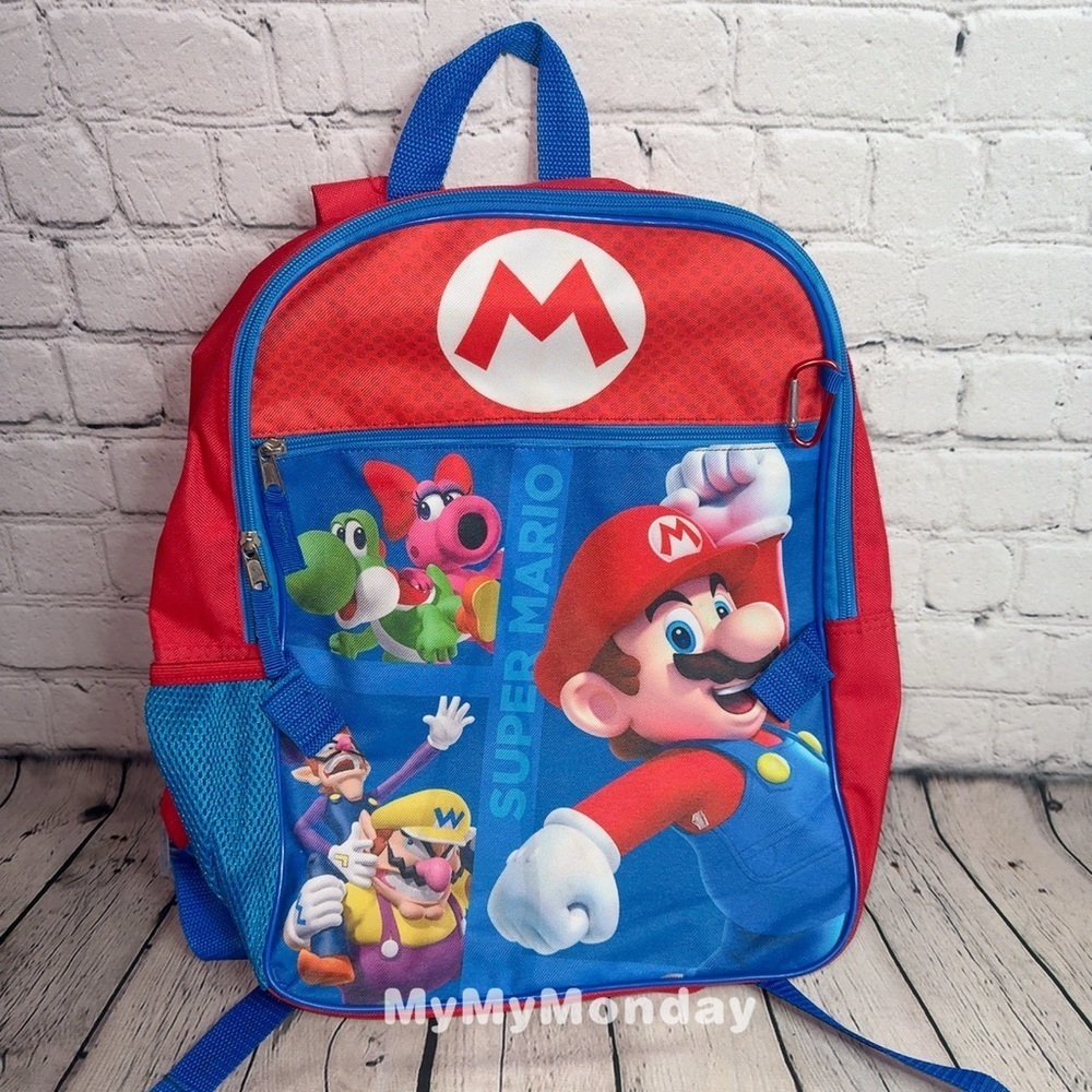 Mario Backpack and Lunch Bag - Picture 2 of 7